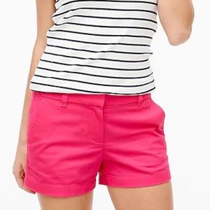 J.crew chino short 3.5” pink size 4